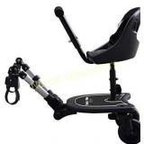 Englacha 2-in-1 Cozy X Rider, Black - Child Rider