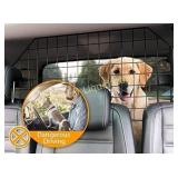 WHITE SUKI&SAMI Dog Car Barrier Adjustable Pet