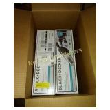 CASE OF 4 BLACK DECKER DUSTBUSTER HAND VACS. ALL