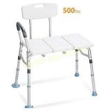 OasisSpace Tub Transfer Bench 500lb- Heavy Duty