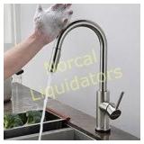 Forious Assistive Touch Kitchen Faucets with Pull
