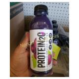 Case of 12, Protein2O Splash Water, Grape - 16.9