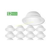 Recessed lighting can light trim
12 Pack - 6"