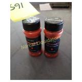 Lot of 2- 2oz bottles of Kiva hot smoked Spanish