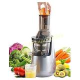 Tiluxury Wide Mouth Slow Masticsting Juicer, Cold