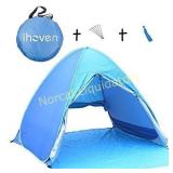 ihoven pop-up beach tent, 2-3 person automatic