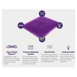 Purple Seat Cushion Royal Comes With Black Non
