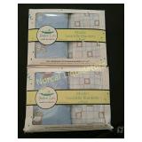 NEW BABY LUV MUSLIN SWADDLE BLANKETS 2 BOXES OF 2