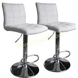 Leopard Square Back Adjustable Swivel Bar