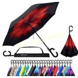 Reverse Inverted Inside Out Umbrella - Upside