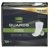 Depend Incontinence Guards for Men, Maximum