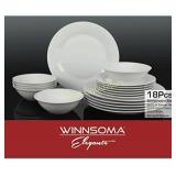 18 piece dish set
Winnsoma Elegante 18-Piece