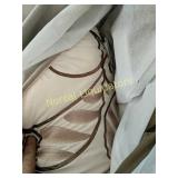 New out of package King comforter two Shams dust