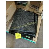 New door mats grey approximately 2foot by 3foot