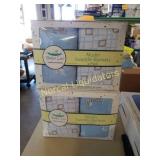 2- 2 packs of Babe Luv Muslin swaddle blankets.