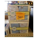 2 - 2 packs of Babe Luv Muslin swaddle blankets.
