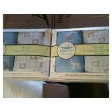 NEW BABY LUV MUSLIN SWADDLE BLANKETS LOT OF 2