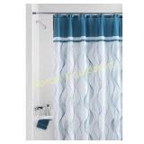 Mainstays 13pc Fabric Shower Curtain and Hooks
