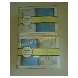 NEW MUSLIN SWADDLE BLANKETS. 2 DOUBLE PACKS. 4