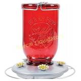 PERKY PET RED QUART MASON JAR PET FEEDER
APPEARS