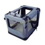 Soft Dog Kennel Crate 3 Door 26" Soft Sided