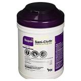 Lot of 3 Sani Cloth Wipes, Super, 6x6-3/4, 160