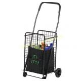 Steel Folding 4-Wheel Utility Rolling Cart,