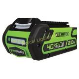 Greenworks 40V 2.0 AH Lithium Ion Battery 29462.