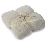 Barefoot Dreams CozyChic Throw - Cream 54" x