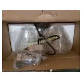 Hanging Mason pendant light. New