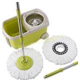 Topmop Deluxe Stainless Steel Rolling Spin Mop