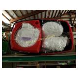 Mop bucket with replacement mop heads NO HANDLE