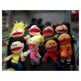 Hand puppets. New