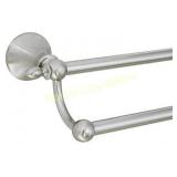 MODONA 24" Double Towel Bar – Satin Nickel –