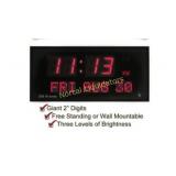 Candlewood Homegoods 16" Large Red LED Digital