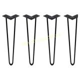 HAIR PIN 28 IN TABLE LEGS BLACK
MID CENTURY