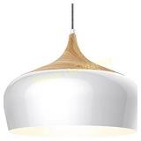 Tomons Rustic Style Wood Pattern Ceiling Pendant