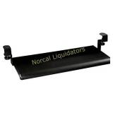 Clamp On, Sliding Desk Keyboard Tray, 27" W x 12"
