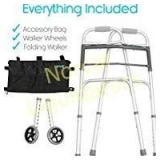 New Vive Folding Walker [Plus Bag] - Front