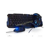 SportsBot SS301 Blue LED Gaming Over-Ear Headset
