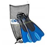 Cressi Palau Short Snorkeling Swim Fins with Mesh