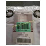 Sheer Grommet Panels set of 2.
2"x54"x84". New