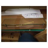 Glass shelf 
Hamilton Hills modern flat brushed