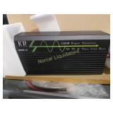 KR 1500w power inverter. New