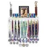 Premier 2ft Award Medal Display Rack and Trophy