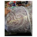 Comfort spaces King comforter with bedskirt,