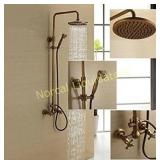 8" Shower Head Wall Mounted Bathroom with