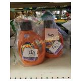 2 bottles of tide 29 loads each new