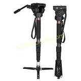 Camera Monopod Kit, Cayer CT35DV 68 inch Carbon