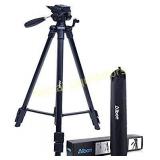 Albott 64 Inch Travel Tripod Portable Aluminium